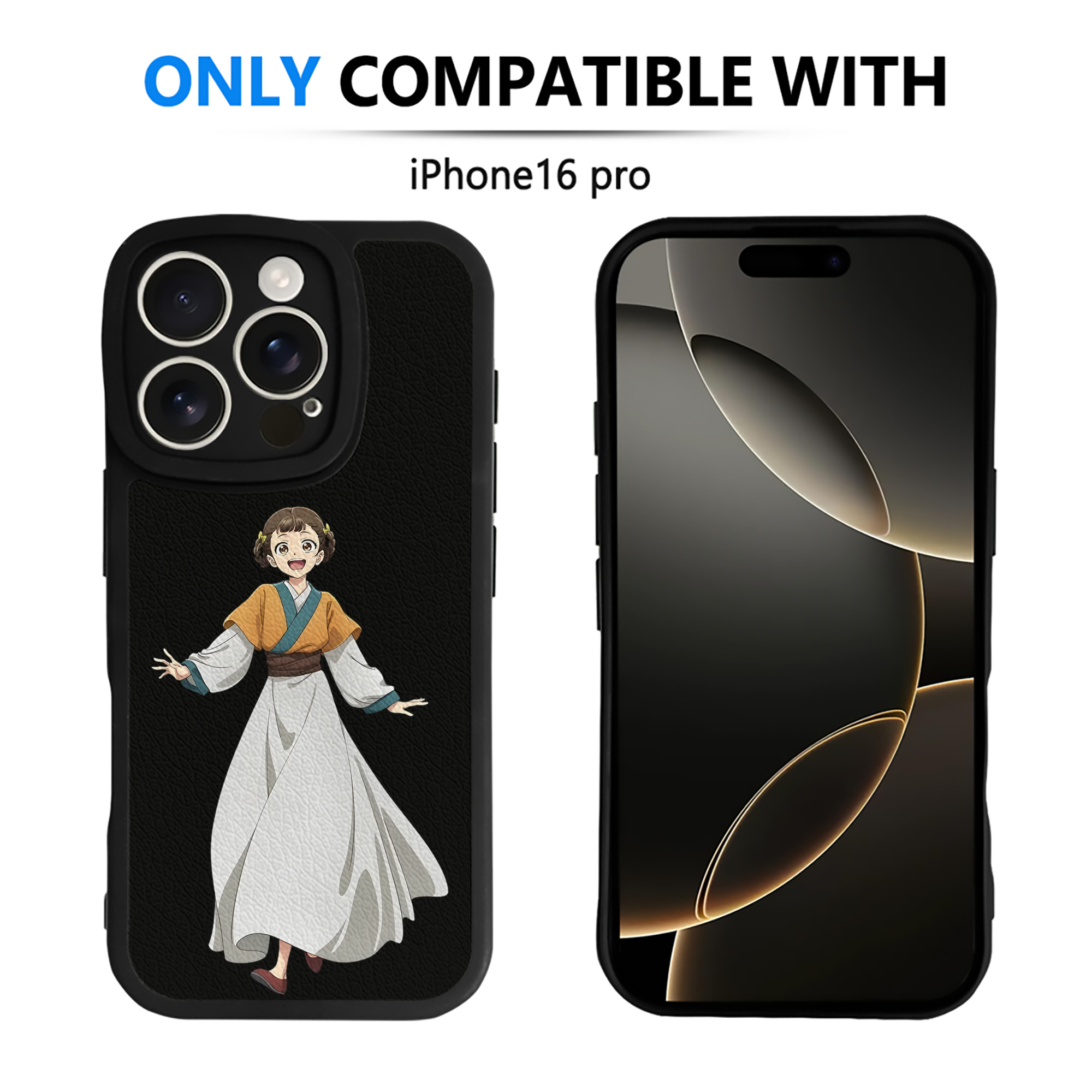 薬屋のひとりごと The Apothecary Diaries 【iPhone 16シリーズ対応】シリコンスマホケース（レザー調） 材質：シリコン
